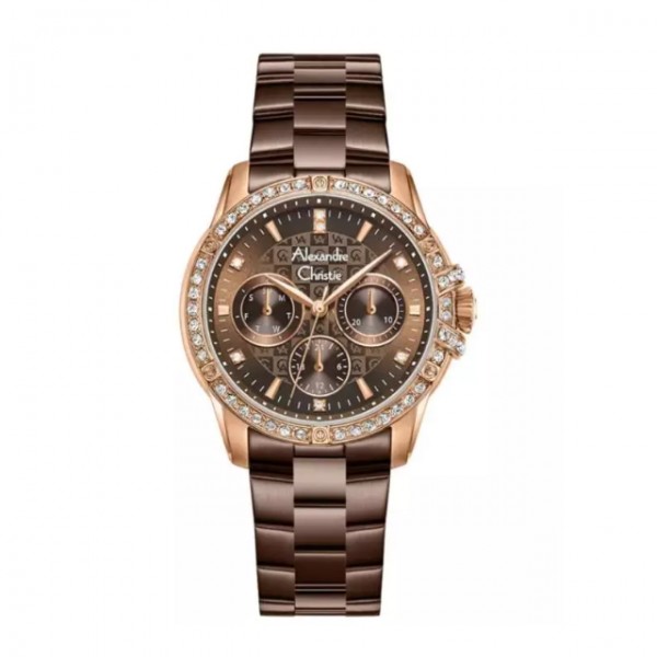 Alexandre Christie AC 2C26 Rosegold Brown Full BFFROBO Alexandre Christie AC 2C26 Rosegold Brown Full BFFROBO